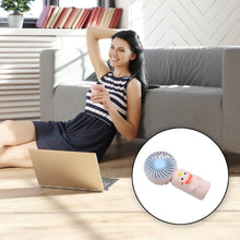 Mini Handheld Fan, Portable Rechargeable Mini Fan for Home, Office, Travel and Outdoor Use (1 Pc)