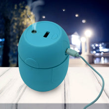 Portable Lighting Mini Humidifier, USB Personal Desktop Air Humidifier for Baby Bedroom Travel Office Home with Light, Cool Mist Humidifier, Essential Oil Diffusers, Cool Mist Humidifiers (250 ML)