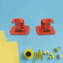 Drill-In Curtain Rod Brackets (2 Pc): Adjustable Hooks, Screws Included (Mix Color), Bathroom, Kitchen