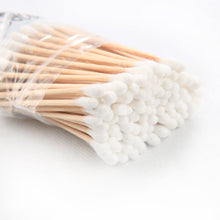 6016 Cotton Swabs Bamboo with Wooden Handles for Makeup Clean Care Ear Cleaning Wound Care Cosmetic Tool Double Head Biodegradable Eco Friendly (pack of 20) 