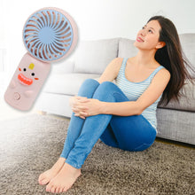 Mini Handheld Fan, Portable Rechargeable Mini Fan for Home, Office, Travel and Outdoor Use (1 Pc)