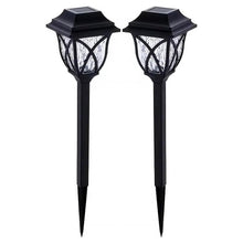 Solar Garden Lights LED Outdoor Stake Spotlight Fixture for Garden Light (Pack of 2pc )