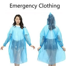 Plastic pocket sized Raincoat, Reusable Free Size Raincoat