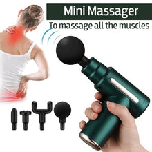 7390 Deep Tissue Percussion Body Massage Machine For Pain Relief 