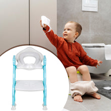 2 In 1 Potty Training Toilet Seat with Step Stool Ladder For Toddlers