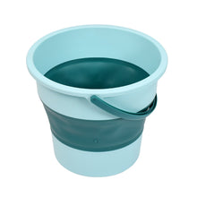 4009 Water Bucket Folding High Capacity Foldable Hanging with Handle Storage Water Space-saving Great Load Bearing Laundry Basket Bathroom Products 