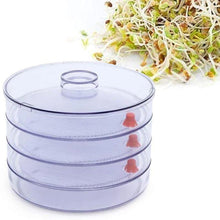 070 Plastic 4 Compartment Sprout Maker, White Smart Gadget Live