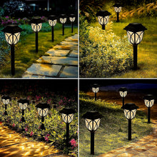 Solar Garden Lights LED Outdoor Stake Spotlight Fixture for Garden Light (Pack of 2pc )