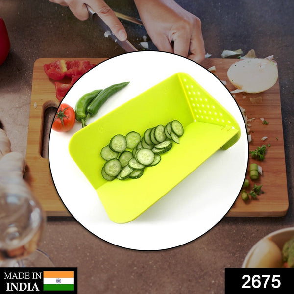 Multi Chopping Board and stand for cutting and chopping of vegetables, fruits meats etc. including all kitchen purposes.