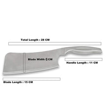 2547 Premium Stainless Steel Knives, Stainless Steel Handle Heavy Duty Blade (11 Inch) 