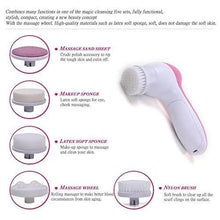 340 -5-in-1 Smoothing Body & Facial Massager (Pink) Smart Gadget Live