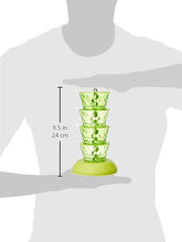 2141 4 in 1 Multipurpose 360 Degree Rotating Pickle Rack Container for Kitchen 