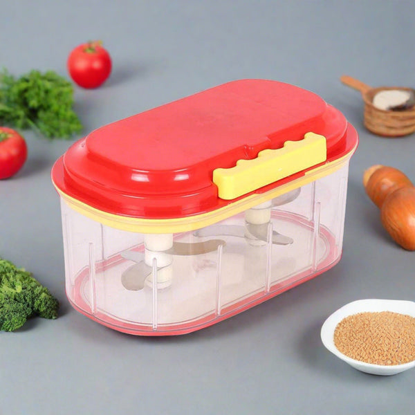 0071 Plastic Vegetable Chopper  (1000 ml) Smart Gadget Live