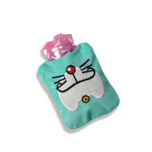 Doremon Cartoon Small Hot Water Bag with Cover for Pain Relief